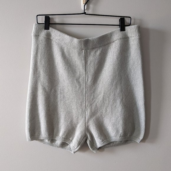 Reformation Roze Knitted High-Waist Shorts - Picture 3 of 7